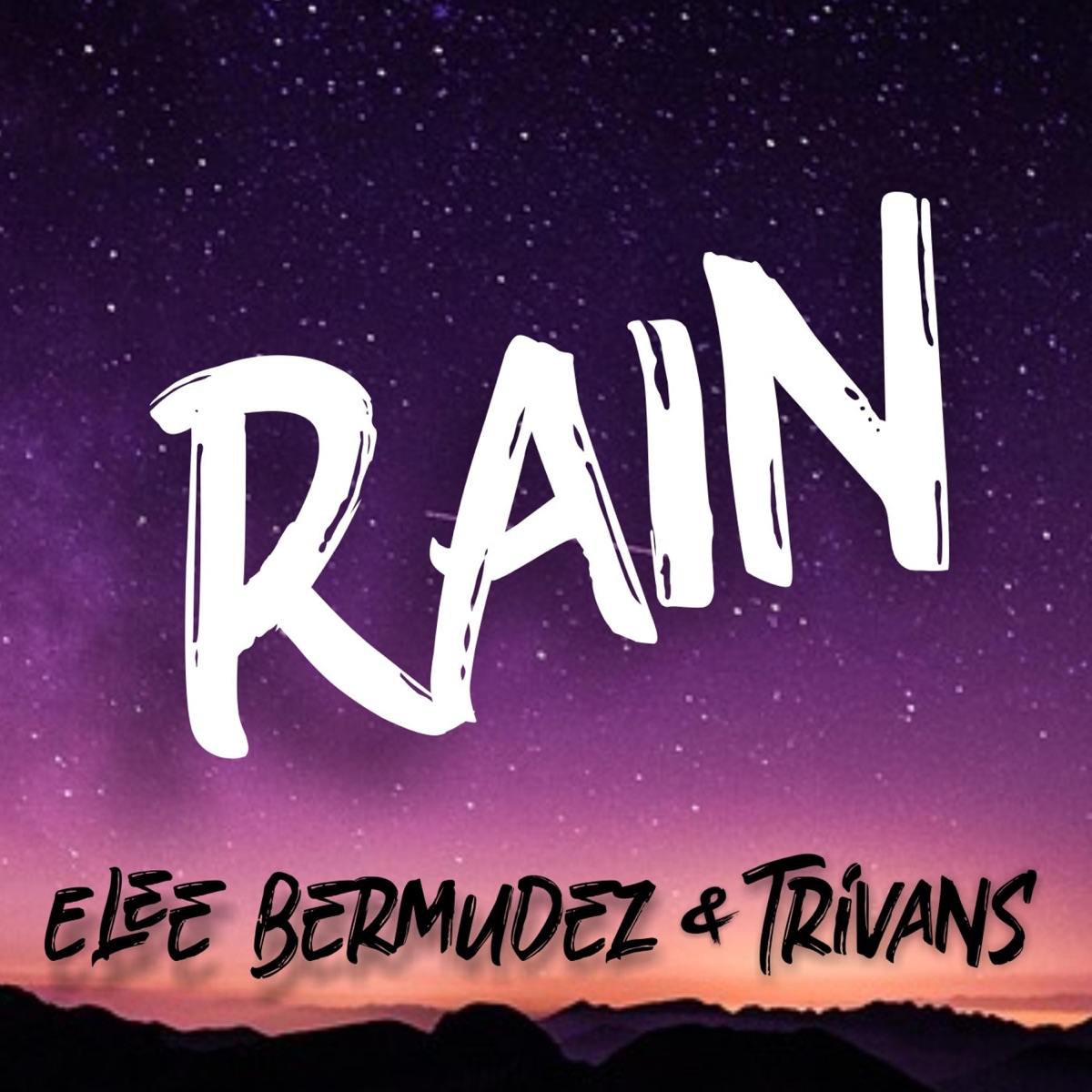 RAIN - Single by Elee Bermudez & Trivans album cover