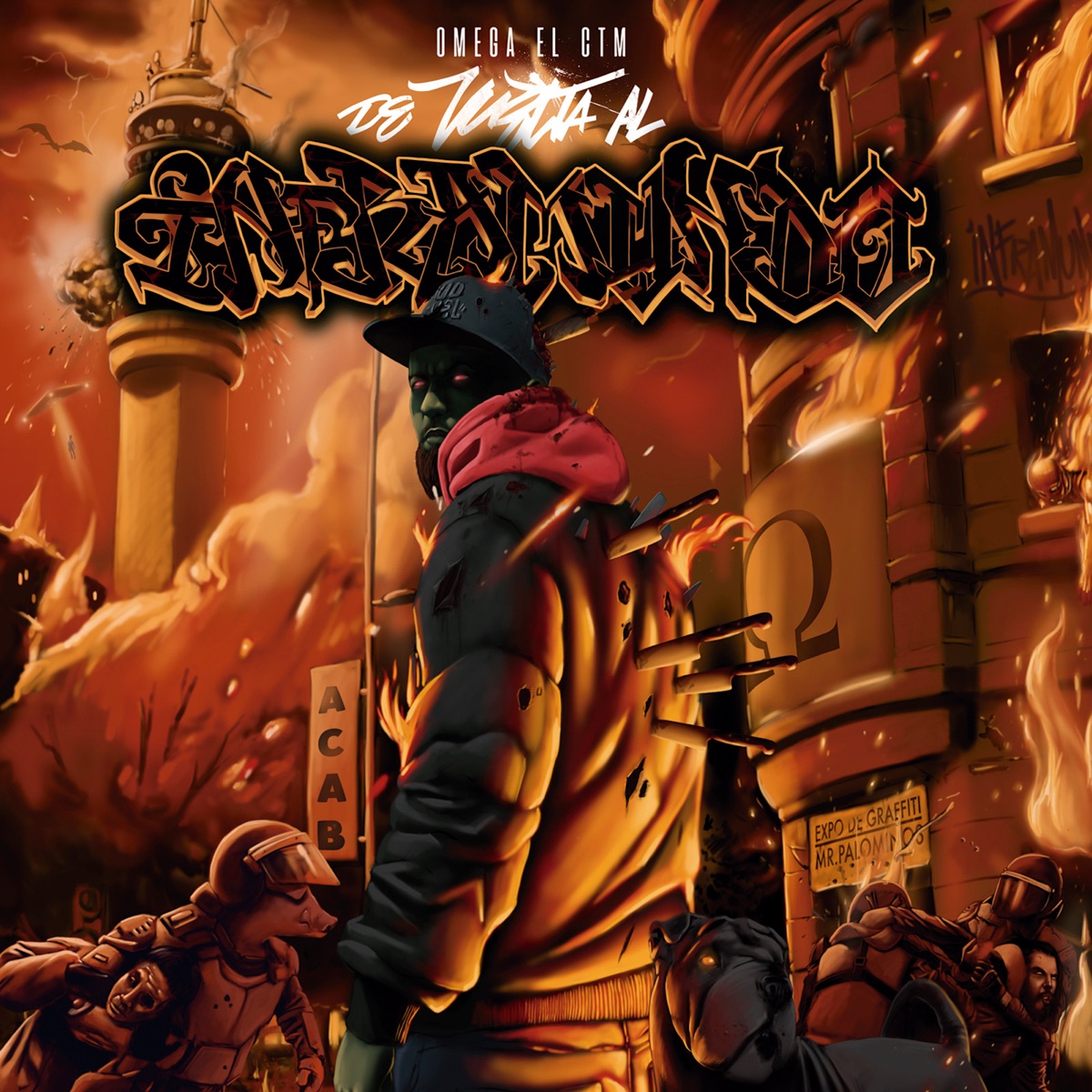 De Vuelta al Inframundo by Omega El CTM album cover