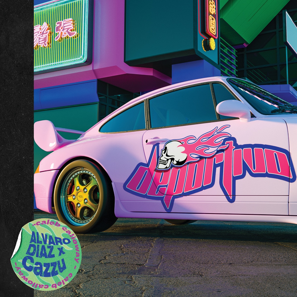 Deportivo - Single by Álvaro Díaz, Cazzu & Caleb Calloway album cover