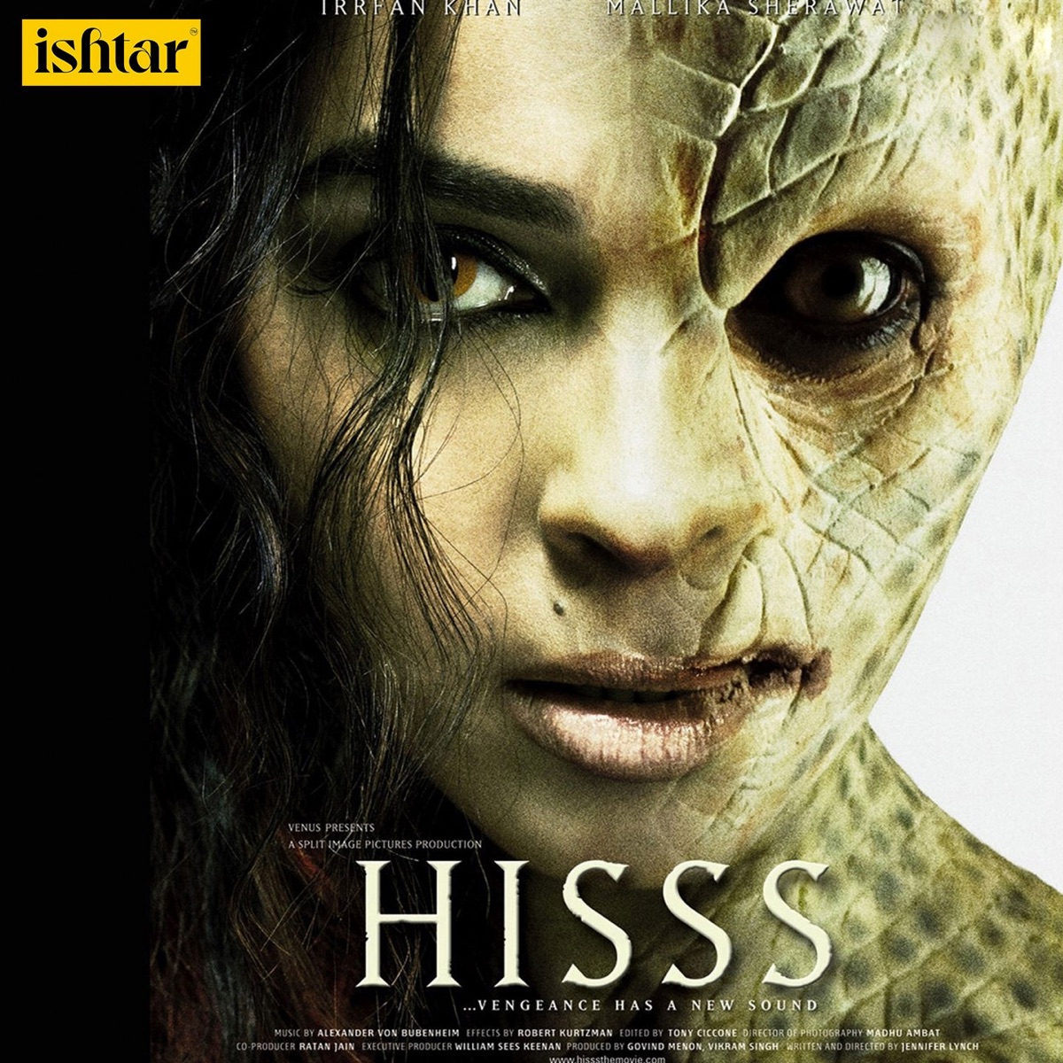 Hisss (Original Motion Picture Soundtrack) by David Kushner, Panjabi MC & Anu Malik album cover
