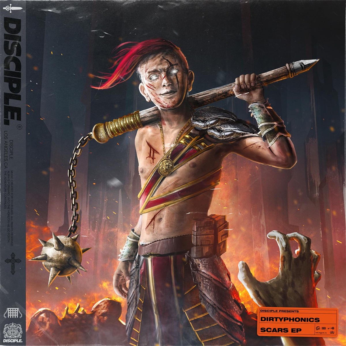 Scars EP by Dirtyphonics album cover
