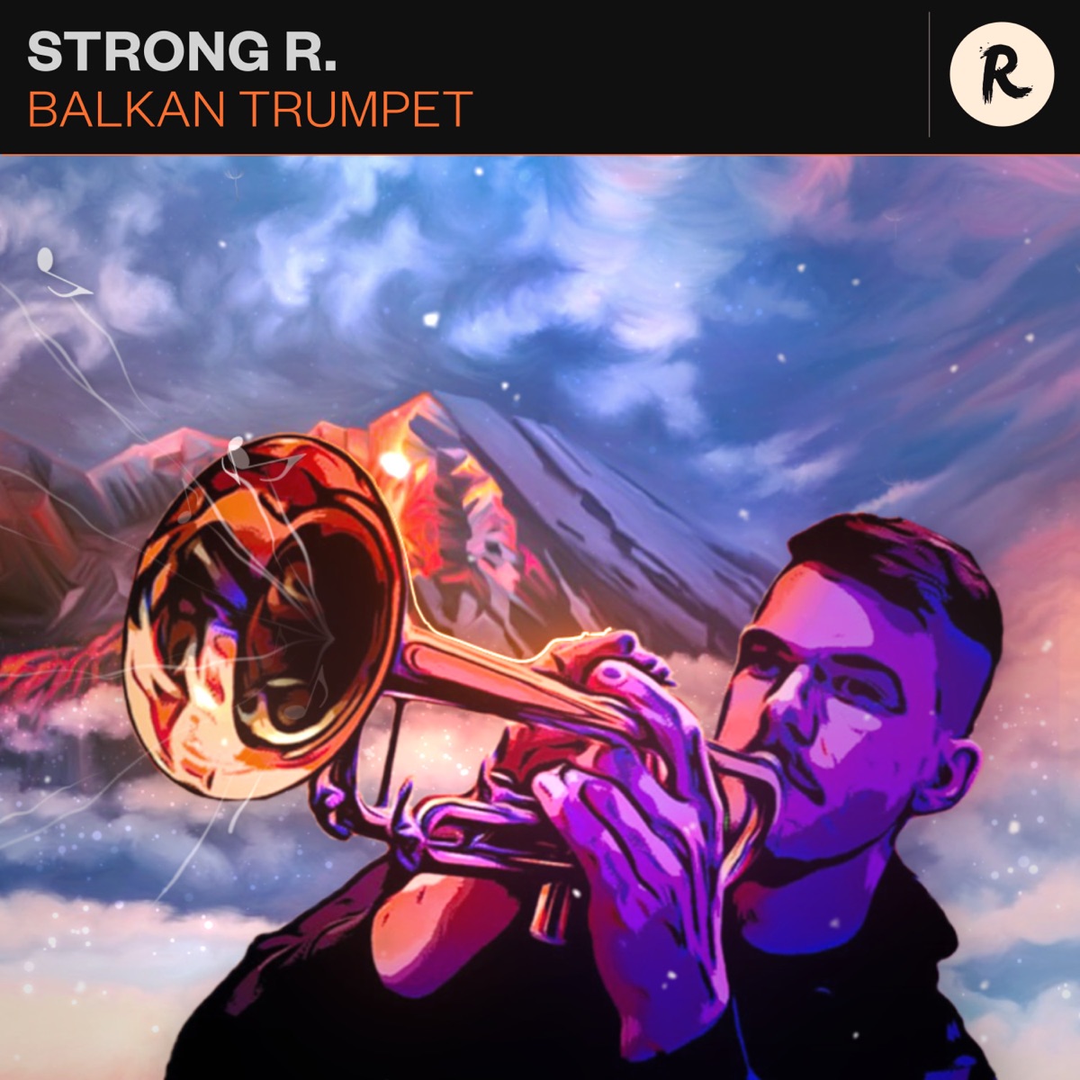 Balkan Trumpet - Single by Strong R. album cover