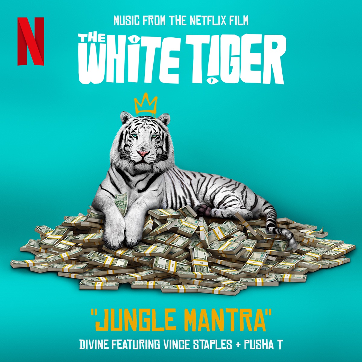 Jungle Mantra (feat. Vince Staples & Pusha T) - Single by DIVINE album cover