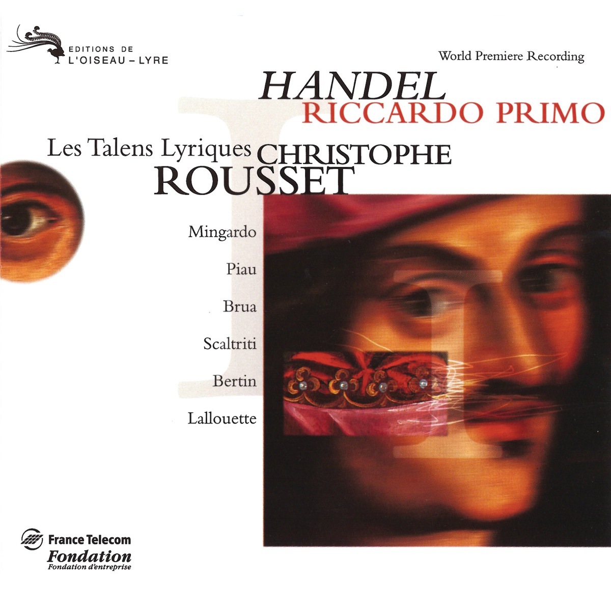 Handel: Riccardo Primo by Sara Mingardo, Sandrine Piau, Olivier Lallouette, Roberto Scaltriti, Claire Brua, Pascal Bertin, Les Talens Lyriques & Christophe Rousset album cover