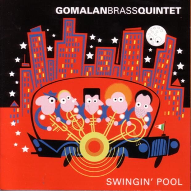 Swingin' Pool by Gianluca Scipioni, Gomalan Brass Quintet & Marco Pierobon album cover