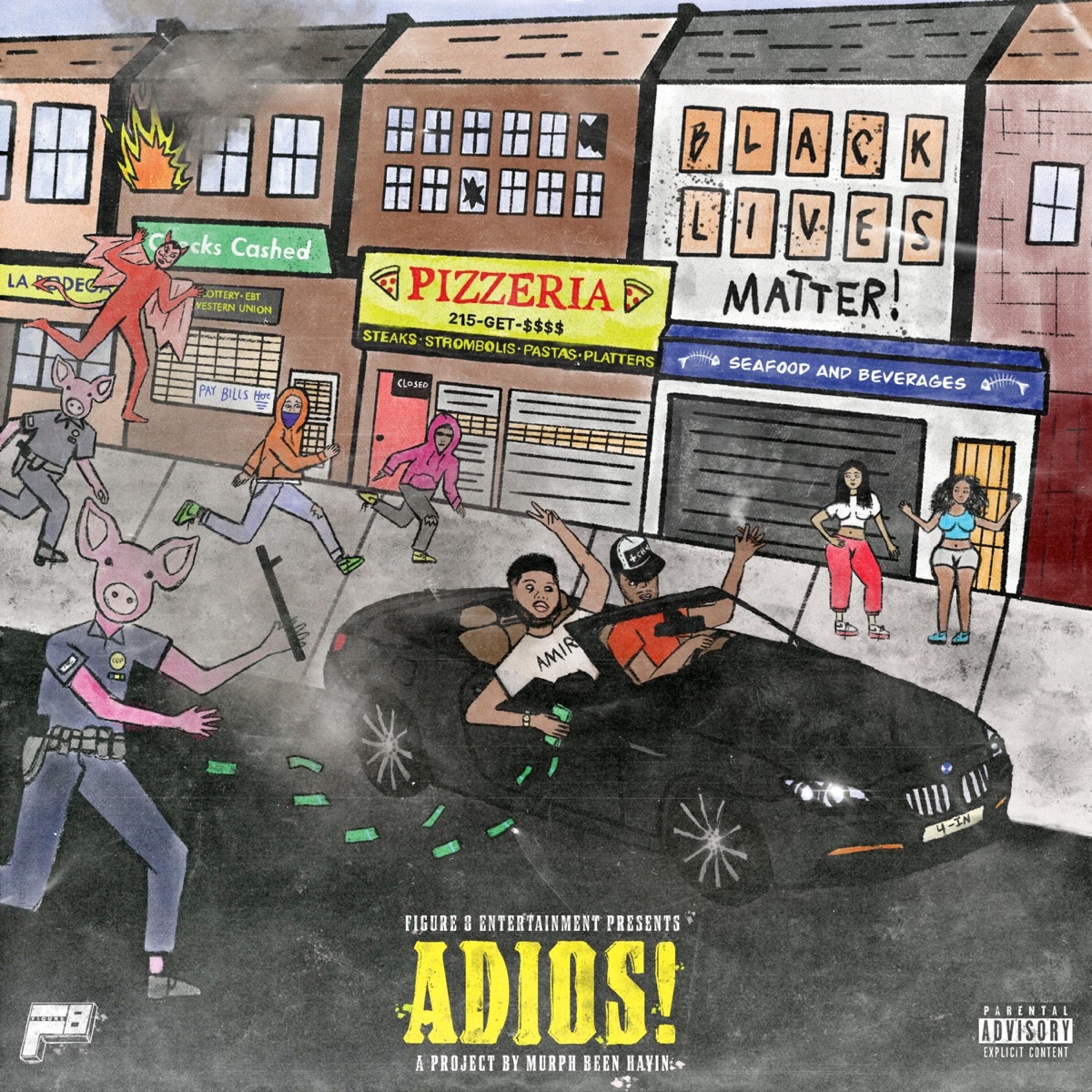 Adios - EP by Murph Been Havin' album cover