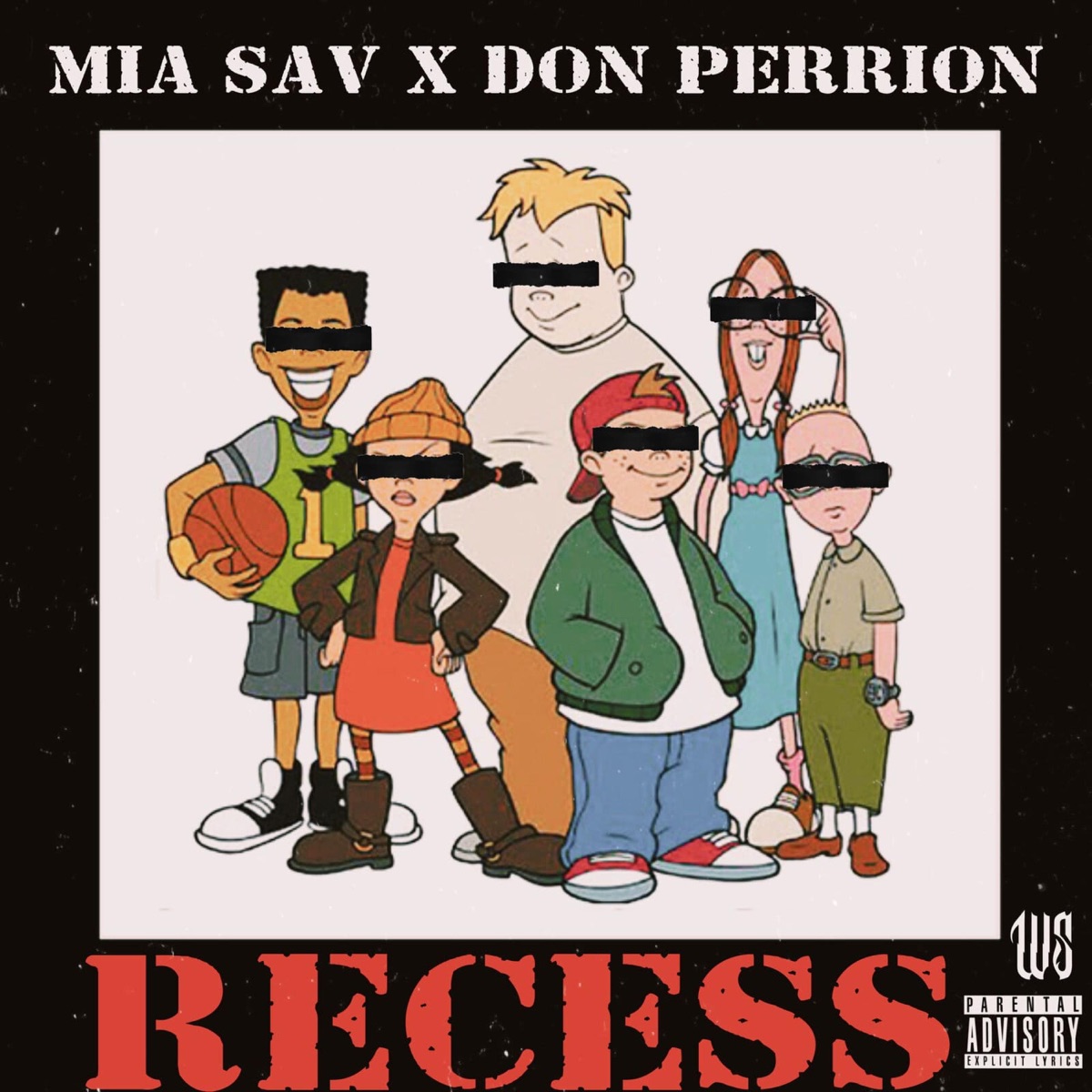 Recess (feat. Don Perrion) - Single by Mia Sav album cover