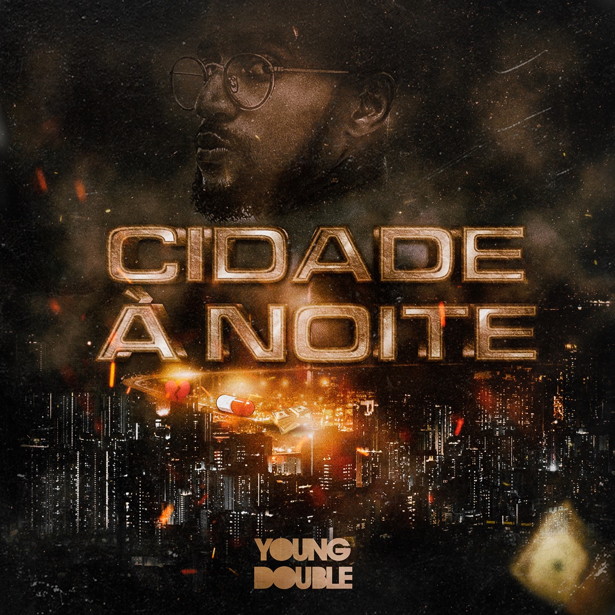 Cidade À Noite - Single (feat. Xandy) - Single by Young Double album cover