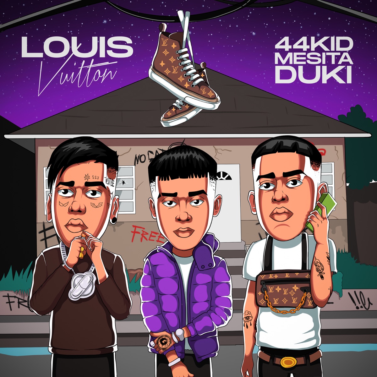Louis Vuitton - Single by 44 Kid, Mesita & Duki album cover