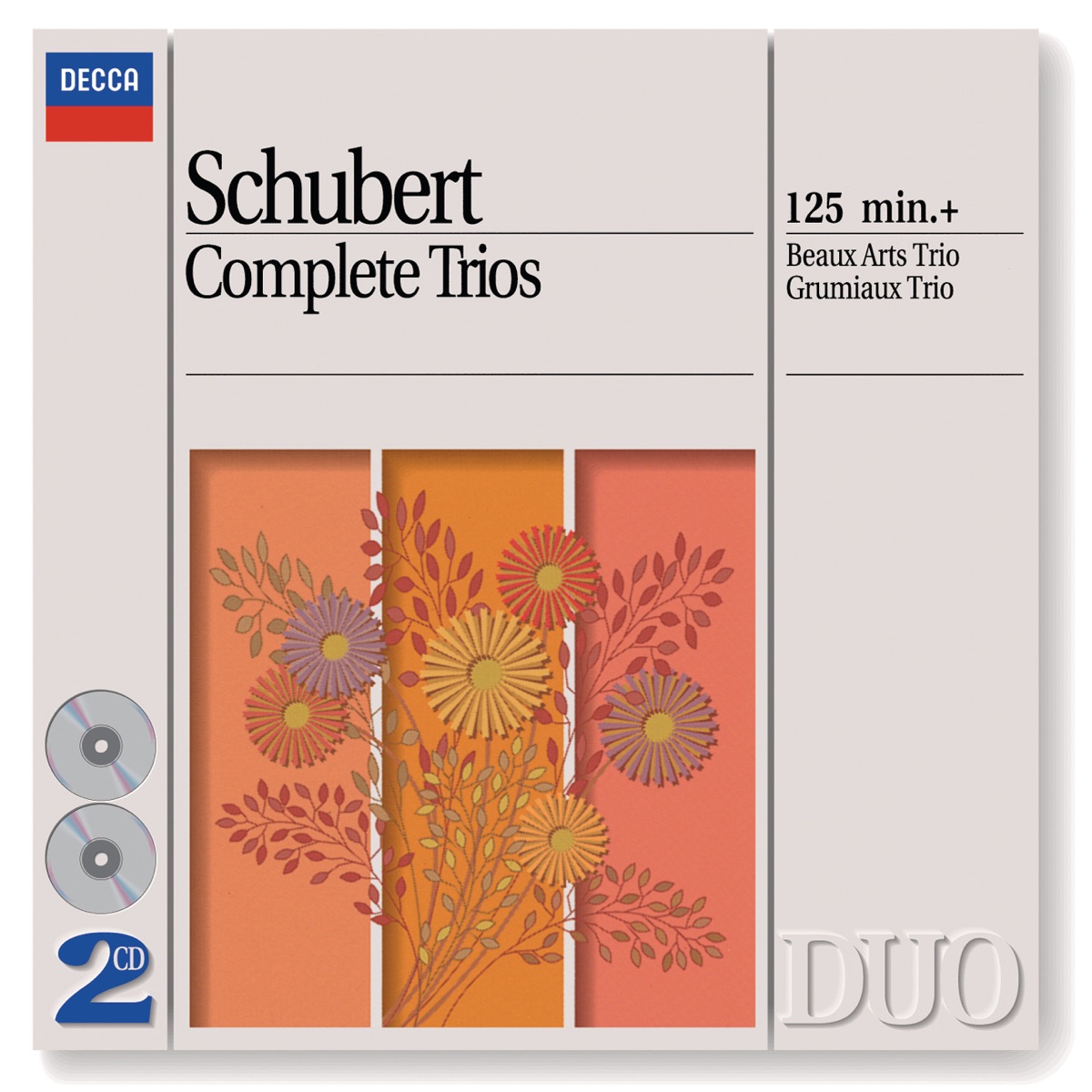 Schubert: Complete Trios by Beaux Arts Trio & Grumiaux Trio album cover