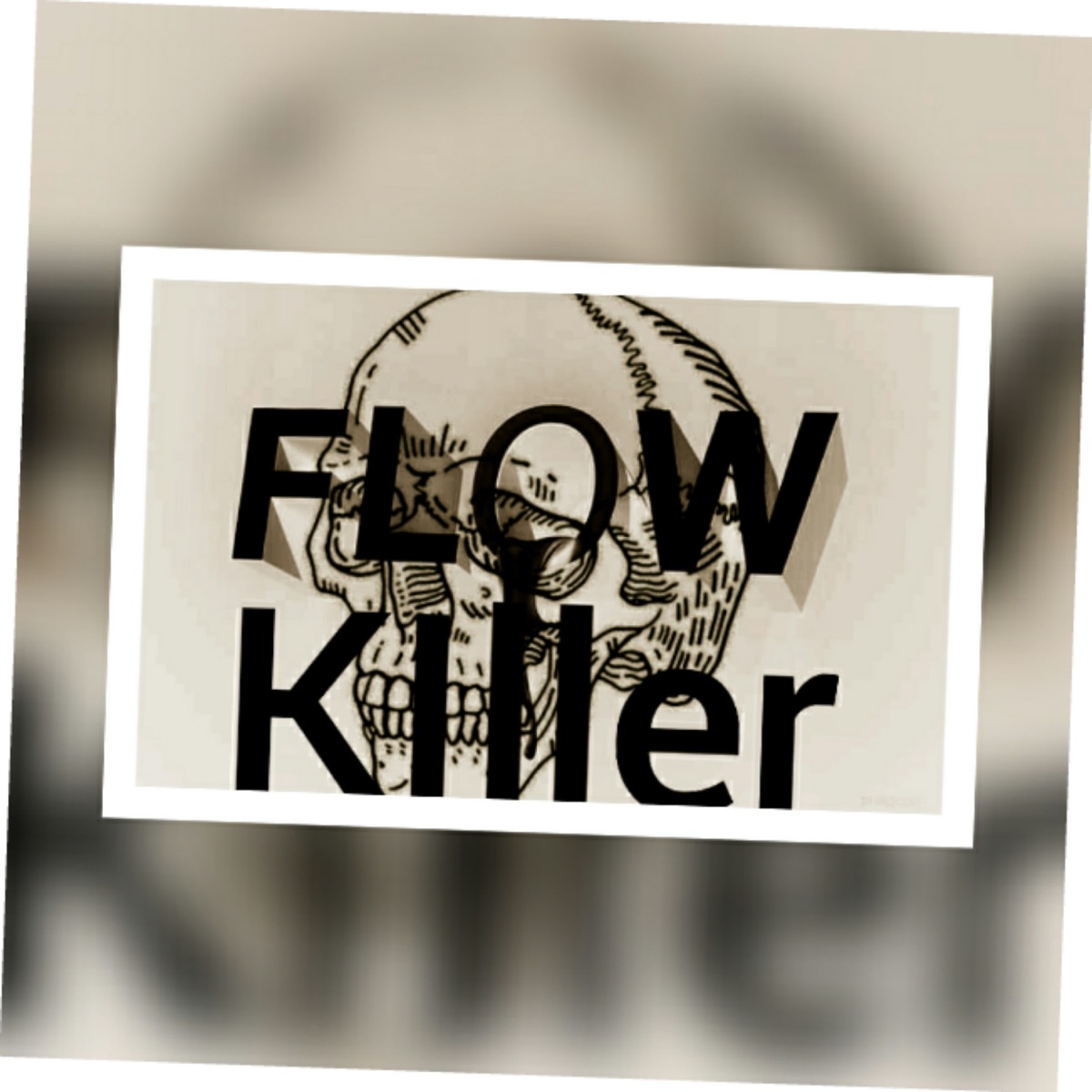 Santa muerte (Freestyle) - Single by Flow Killer album cover