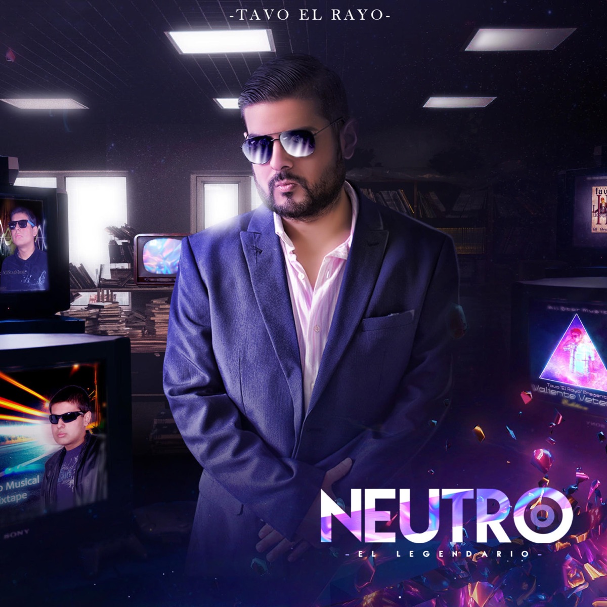 Neutro by Tavo el Rayo Legendario album cover