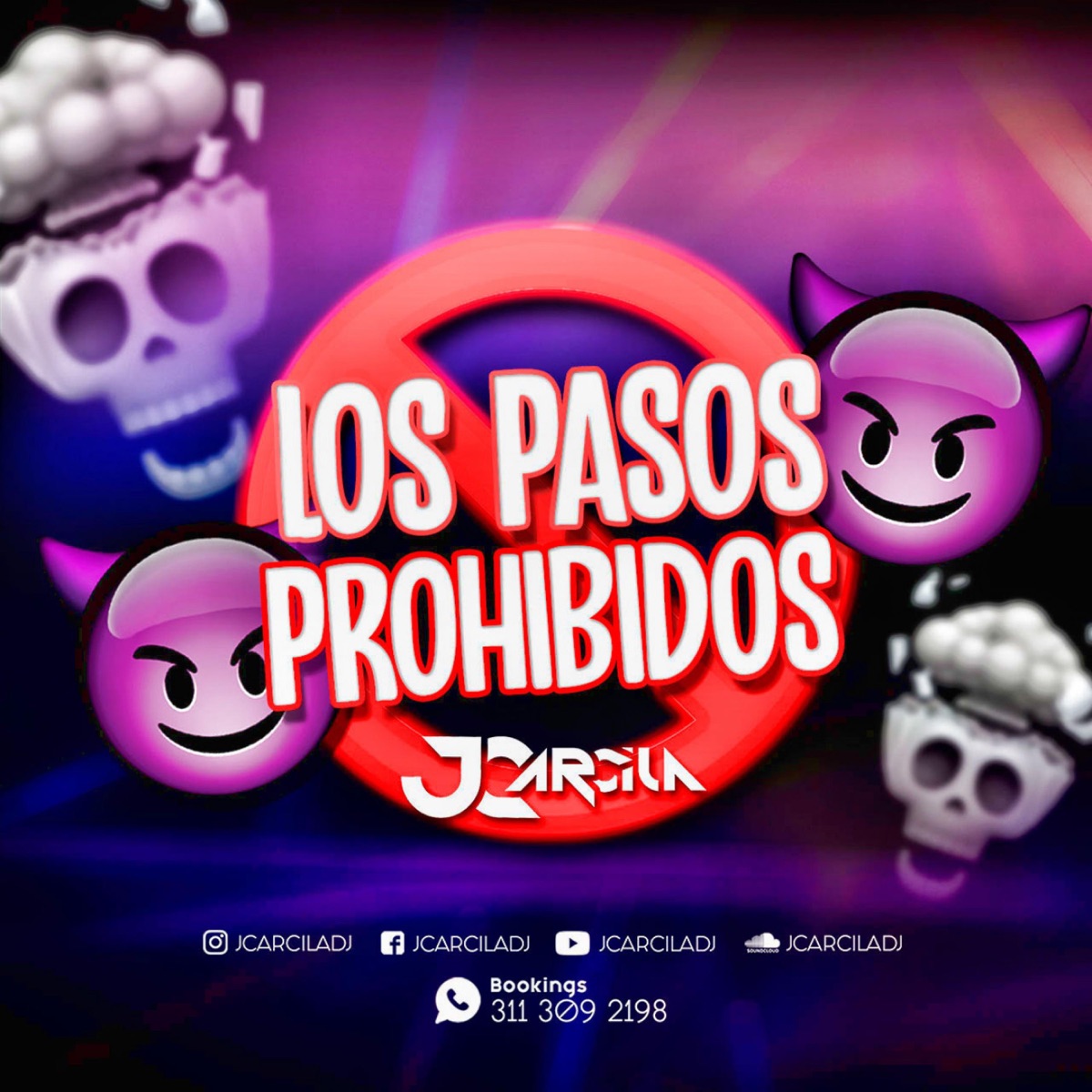 Los Pasos Prohibidos - EP by JC Arcila album cover
