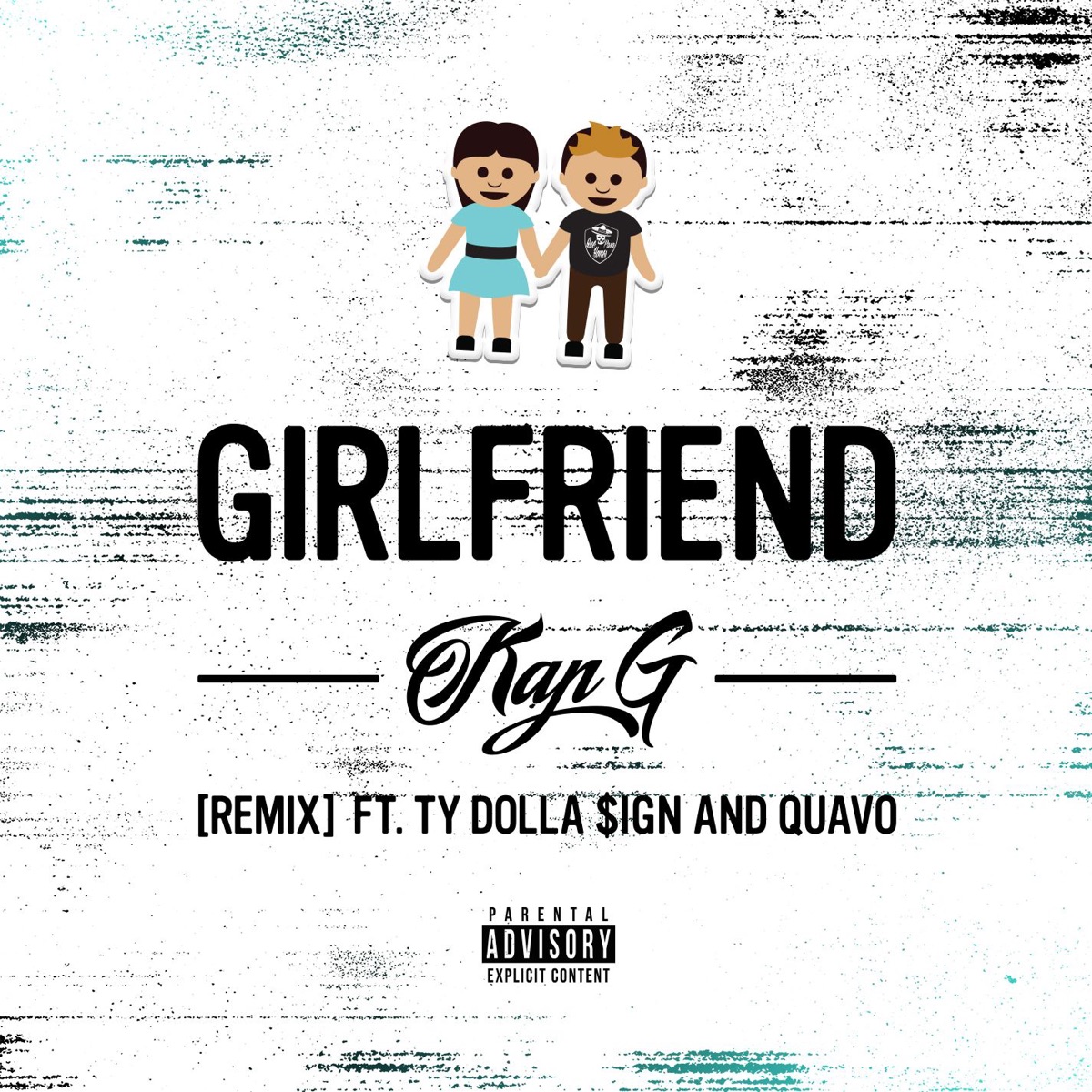 Girlfriend (Remix) [feat. Ty Dolla $ign & Quavo] - Single by Kap G album cover