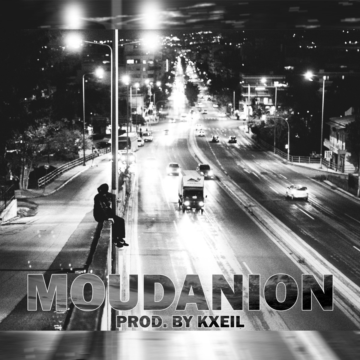 Moudanion (feat. Kxeil) - Single by JV album cover