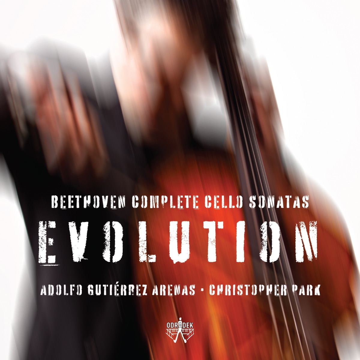 Evolution: Beethoven Complete Cello Sonatas by Adolfo Gutiérrez Arenas & Christopher Park album cover