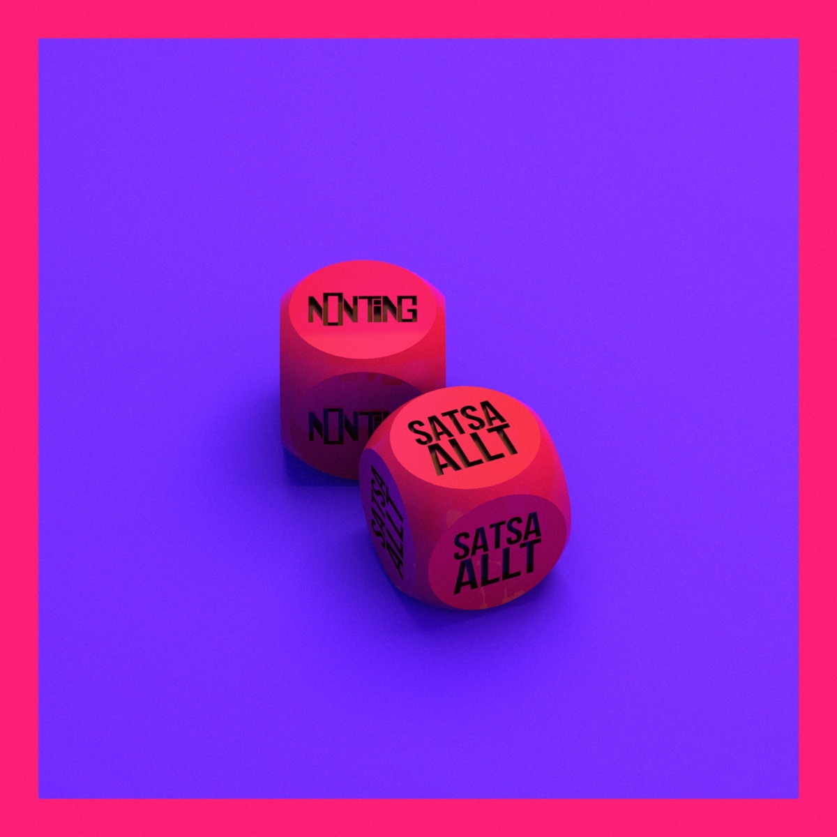 Satsa Allt - Single by Nonting album cover