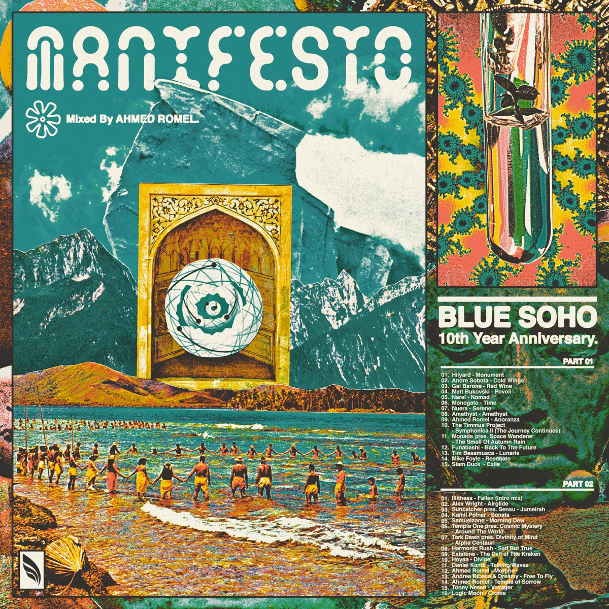 The Manifesto (Blue Soho's 10th Anniversary) by Ahmed Romel album cover