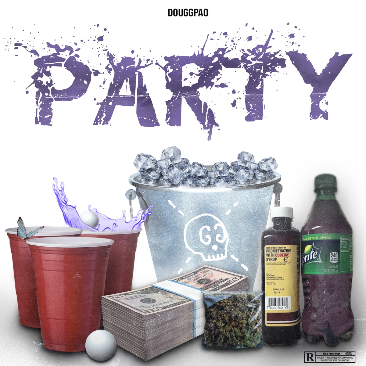 Party - Single by Dougg Pão album cover