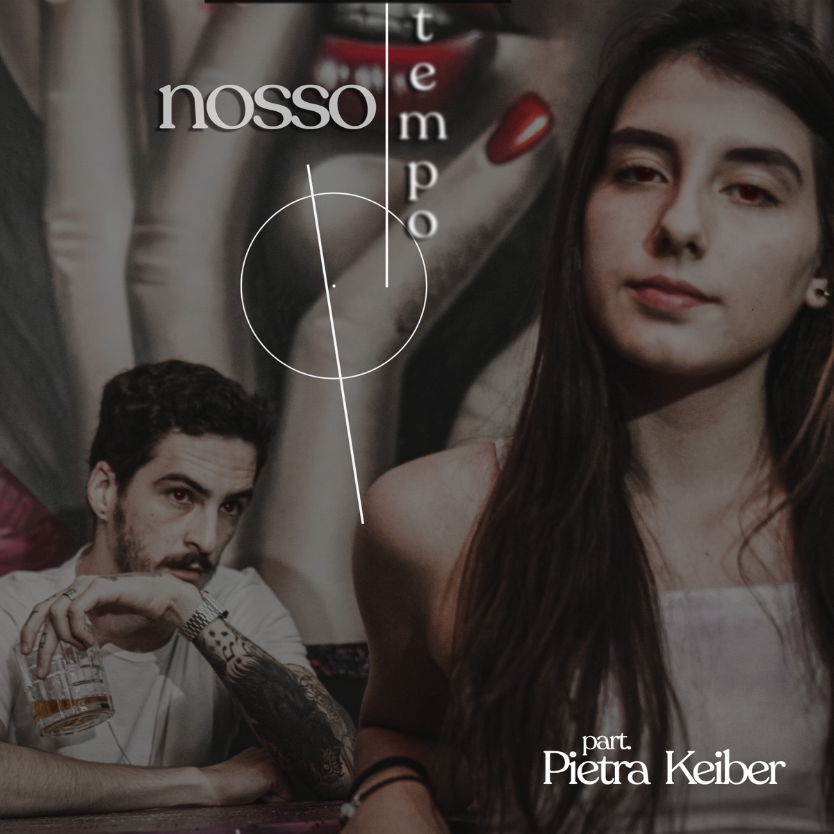 Nosso Tempo (feat. Pietra Keiber) - Single by ESTORTI album cover