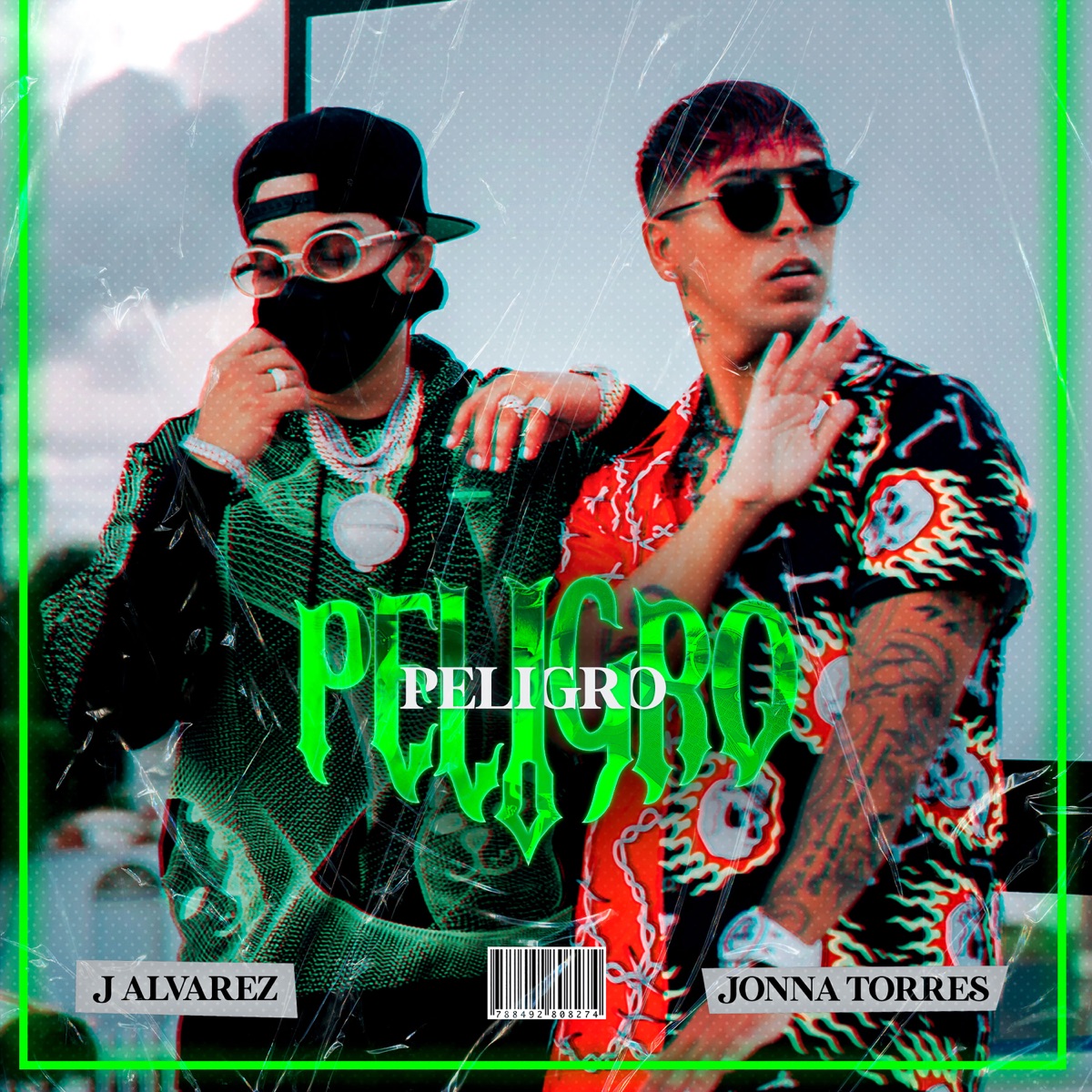 Peligro - Single by J Alvarez & Jonna Torres album cover
