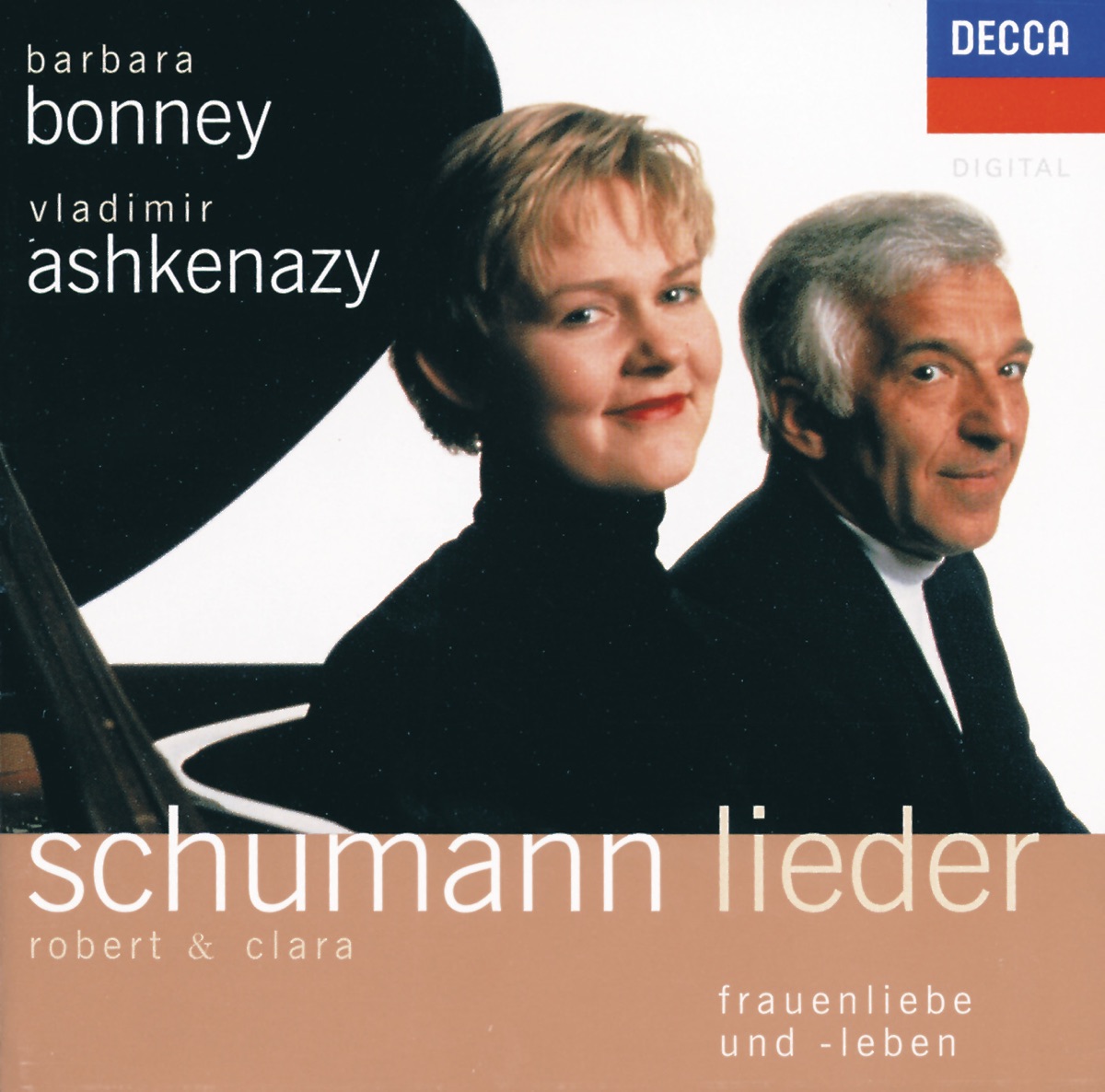 Robert & Clara Schumann: Lieder - Frauenliebe und Leben by Barbara Bonney & Vladimir Ashkenazy album cover
