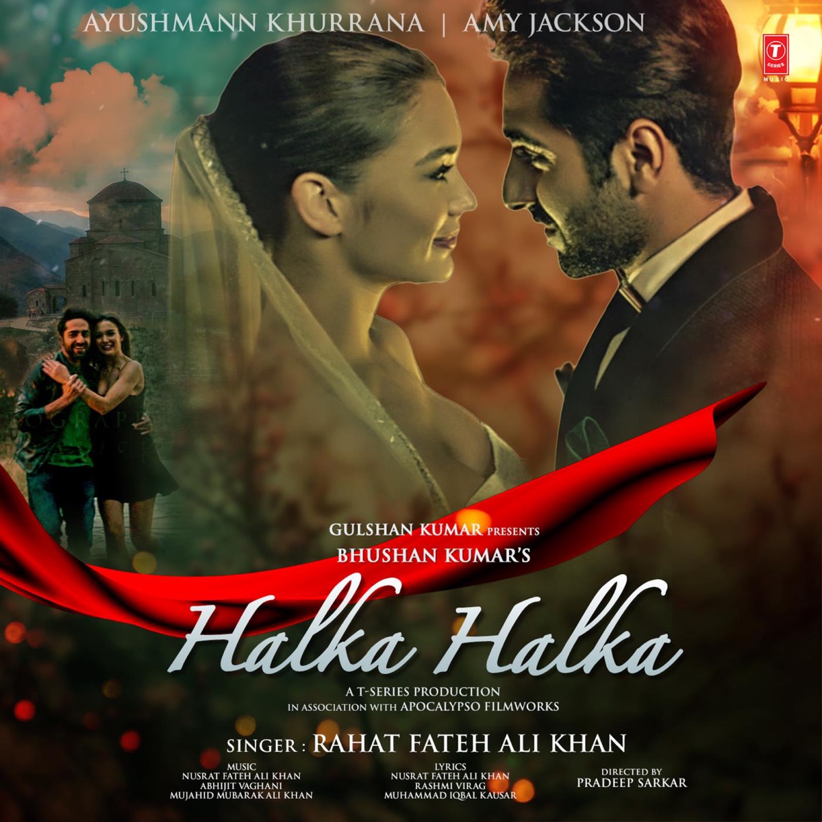 Halka Halka - Single by Rahat Fateh Ali Khan, Abhijit Vaghani, Nusrat Fateh Ali Khan & Mujahid Mubarak Ali Khan album cover