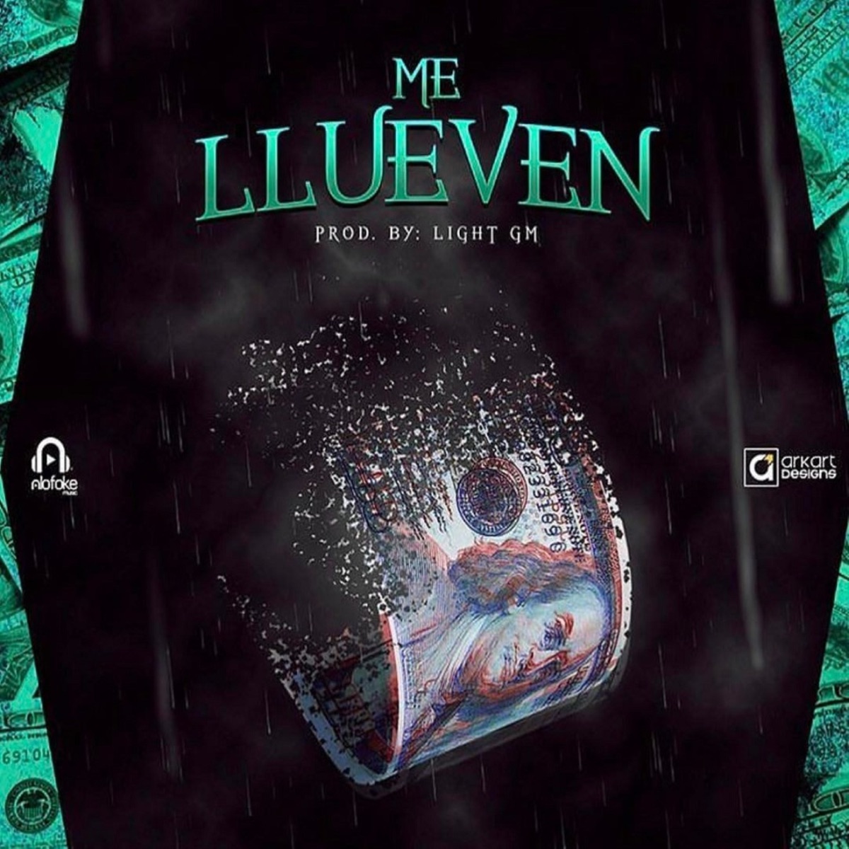 Me Llueven (feat. Bad Bunny & Poeta Callejero) - Single by Mark B. album cover artwork
