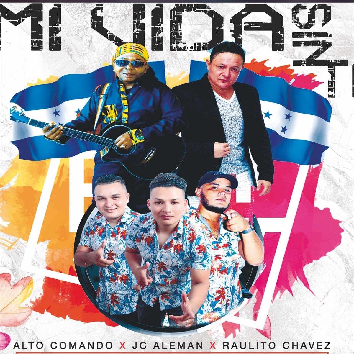 Mi Vida Sin Ti - Single by Alto Comando, JC Aleman & Raulito Chavez album cover