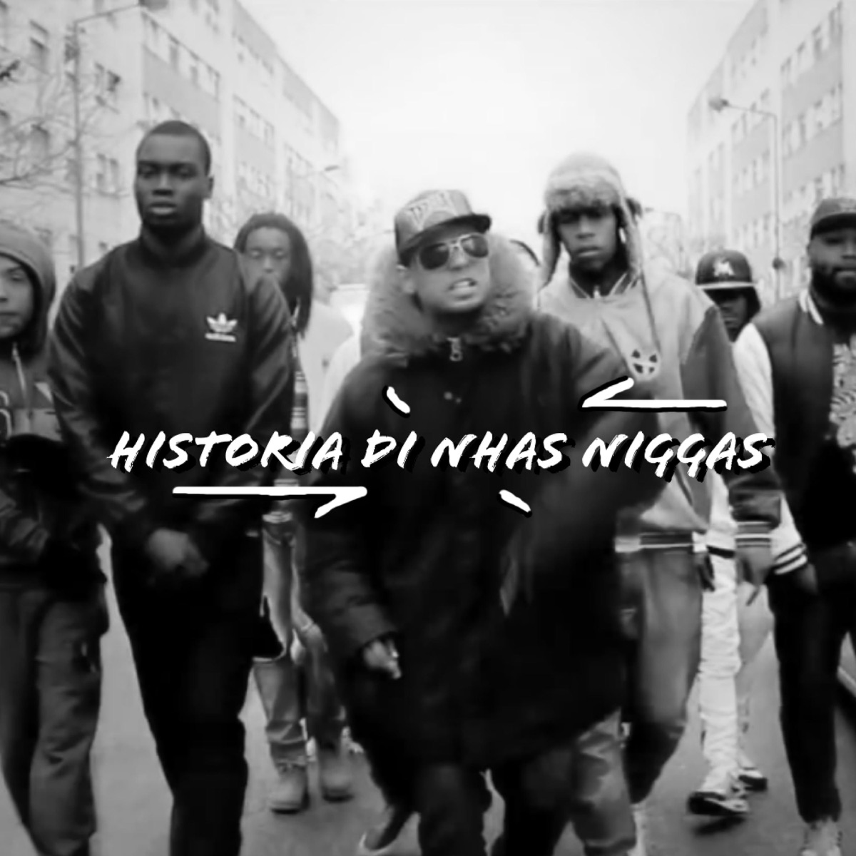Historia Di Nhas N****s (feat. Odji, De-Exter & Alla) - Single by Ma Dogz album cover