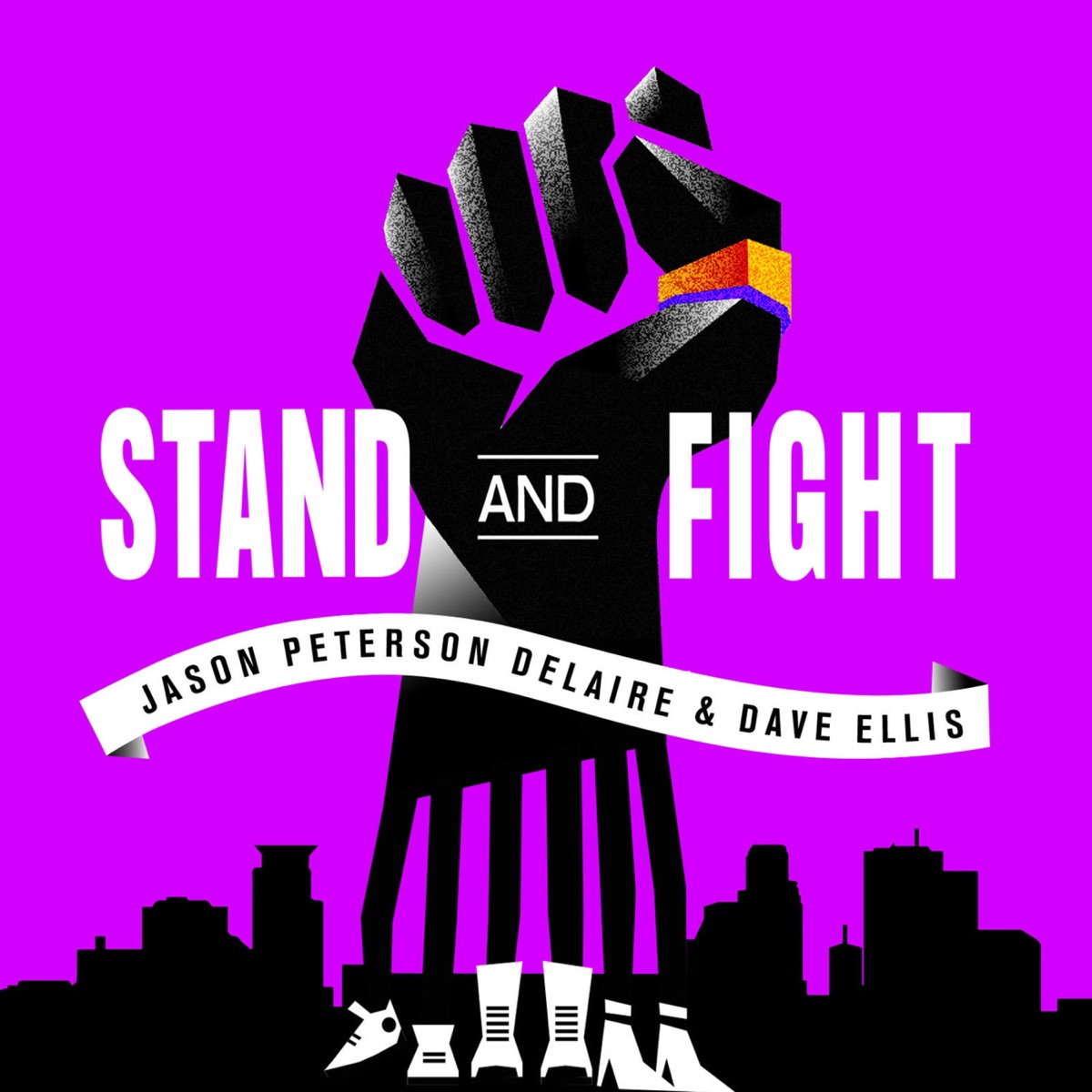 Stand and Fight - Single by Jason Peterson DeLaire & Dave Ellis album cover