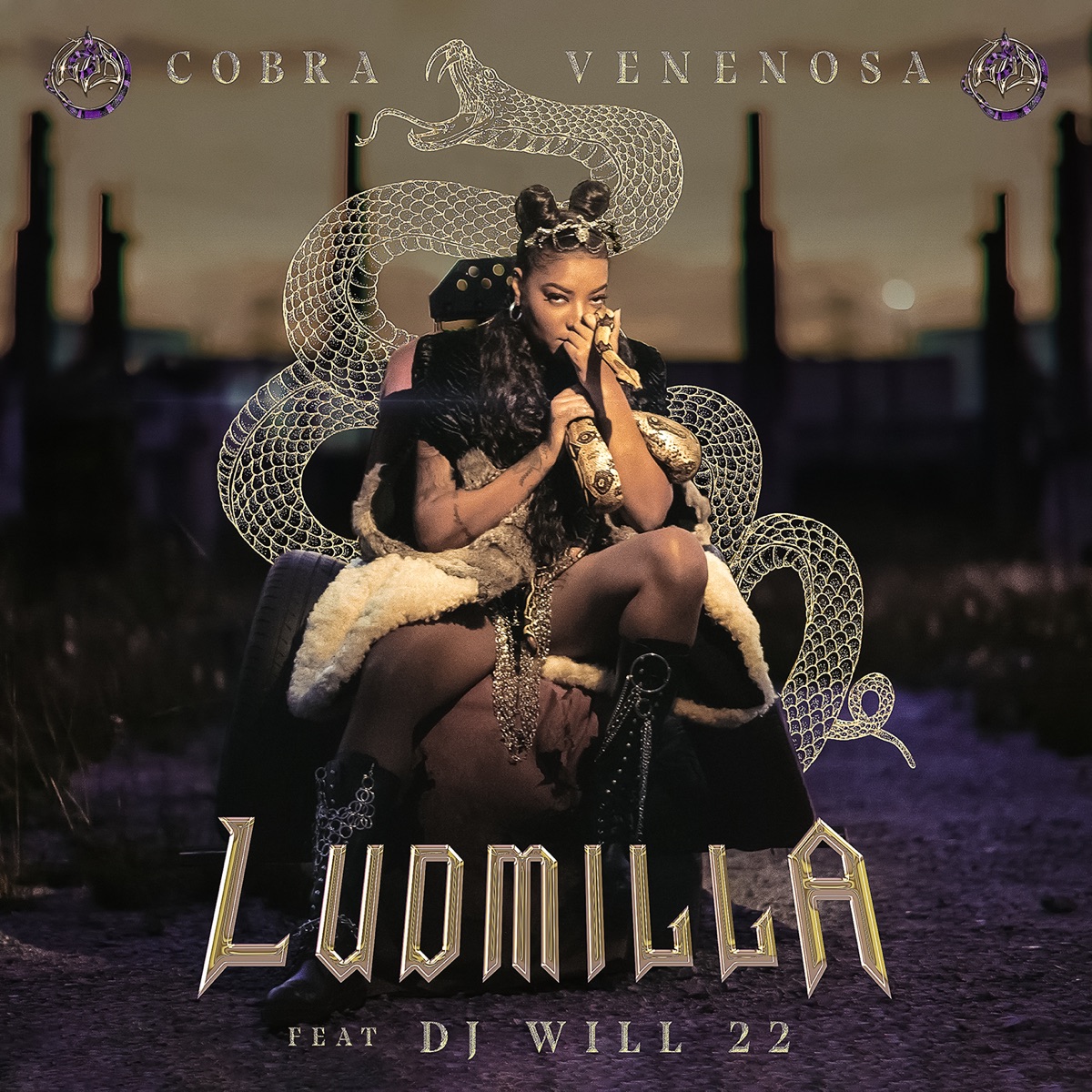 Cobra Venenosa (feat. DJ Will 22) - Single by LUDMILLA album cover
