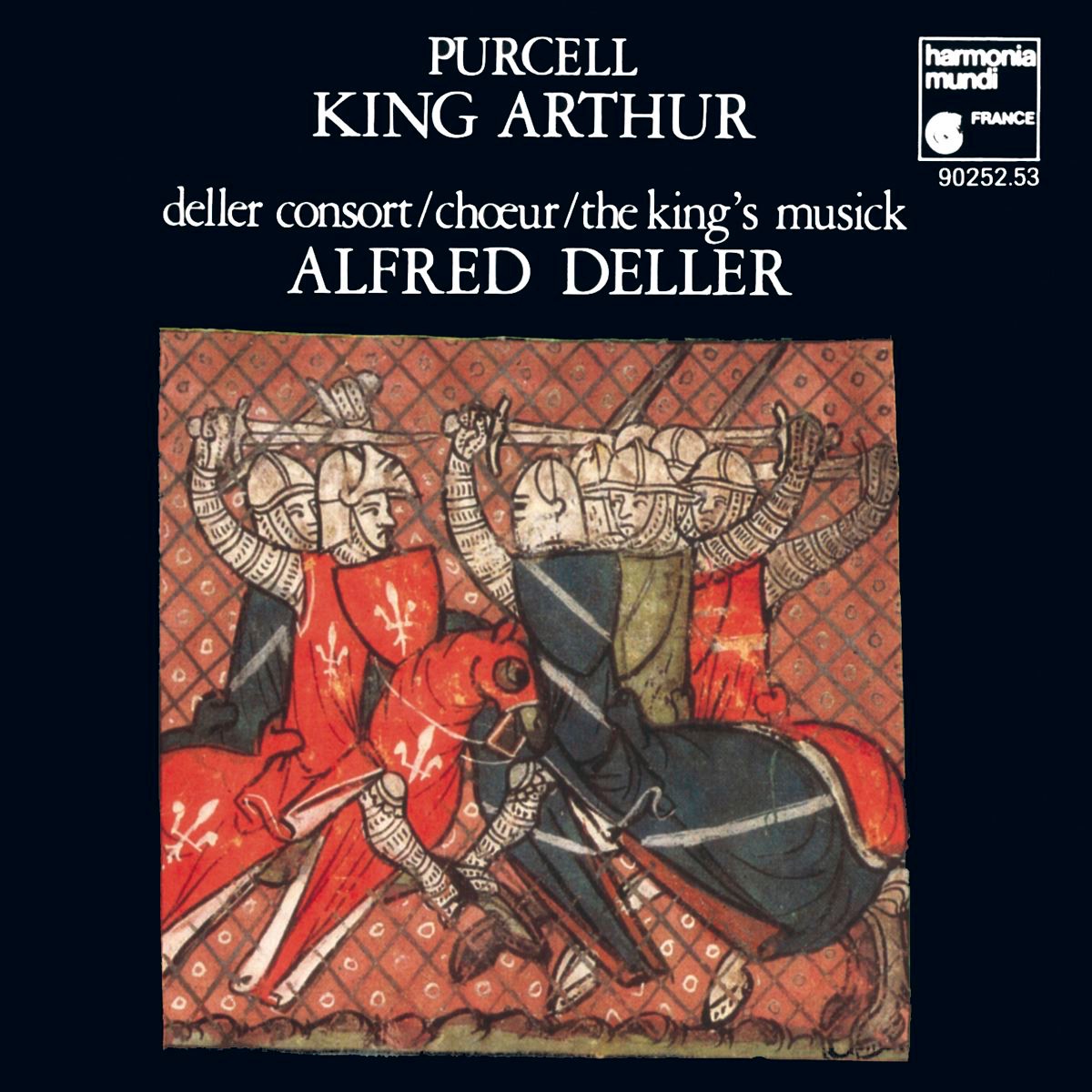 Purcell: King Arthur by Alfred Deller, Deller Consort & The King's Musick album cover