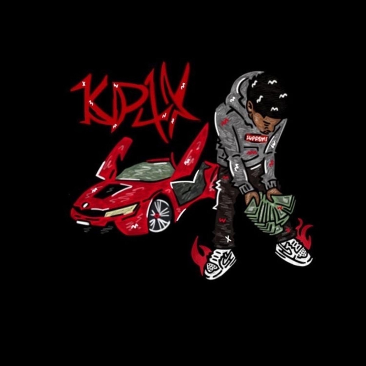 These Hoes - Single by Chaun4x, Kahlil4mb & ELX4MB album cover