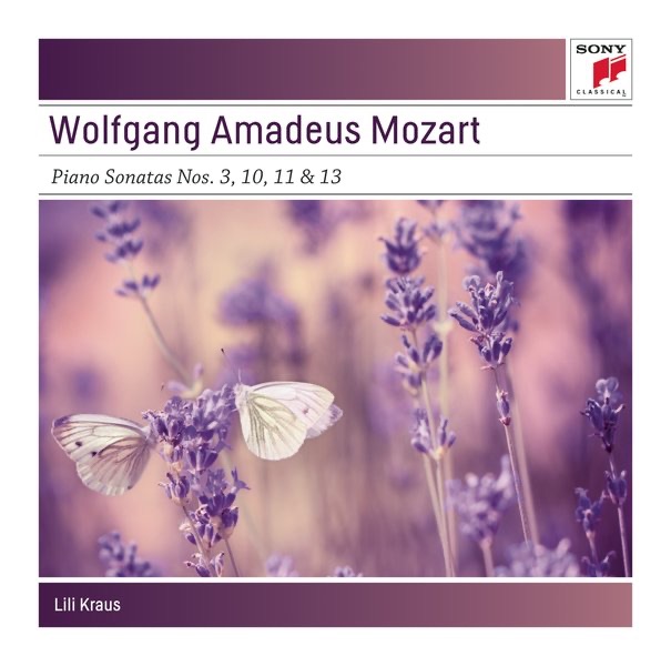 Mozart: 4 Piano Sonatas by Lili Kraus album cover