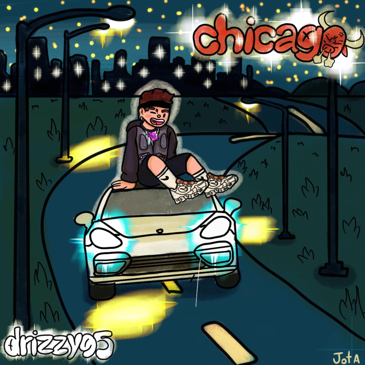Chicago (feat. Drizzy95) - Single by Pirv album cover