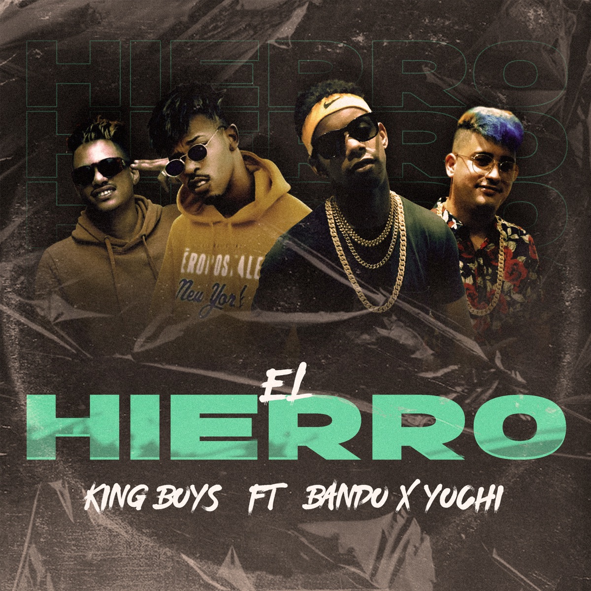 El Hierro (feat. El Bando & Yochi) - Single by Los King Boys album cover