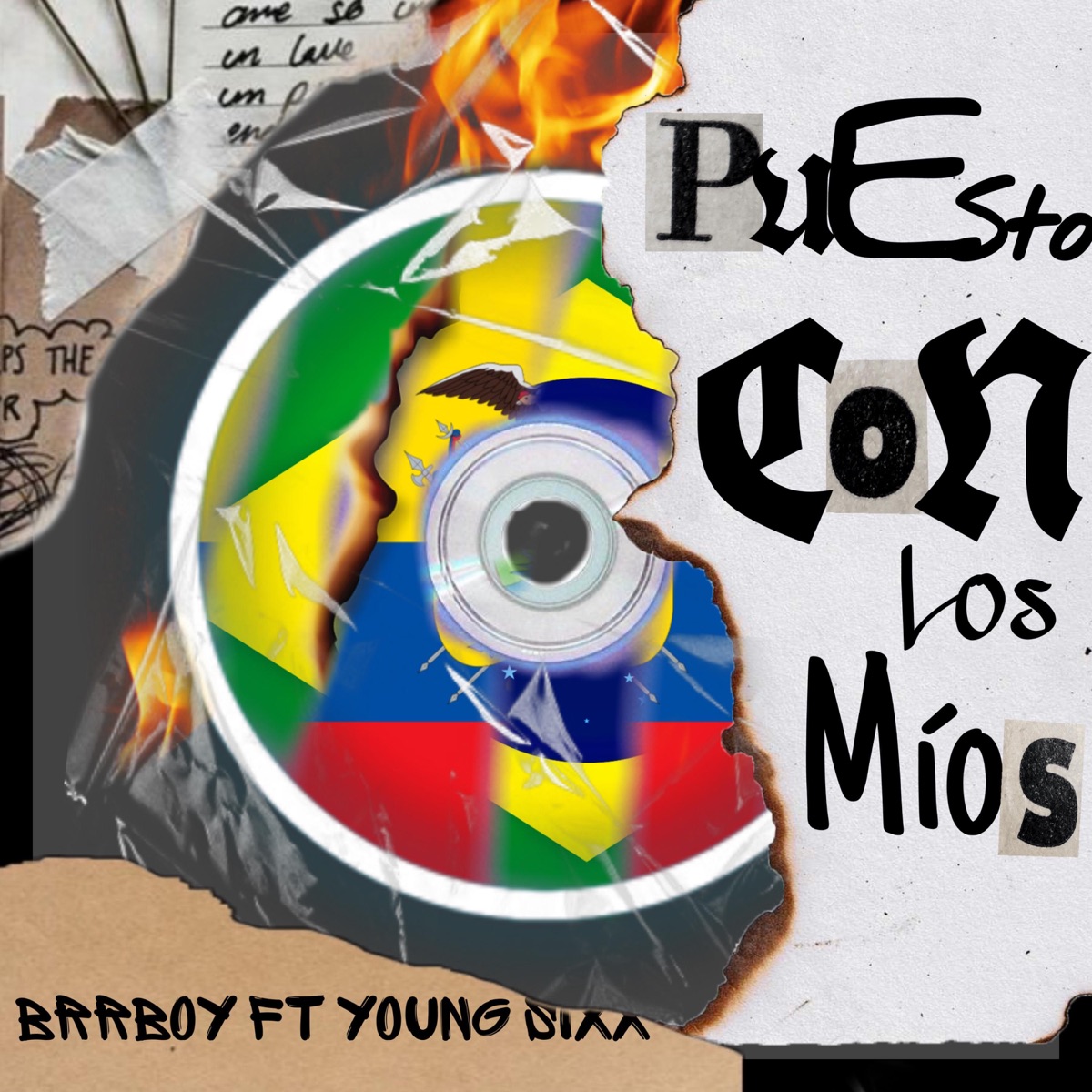 Puesto con los mios - Single by Loyal B & Young Sixx album cover