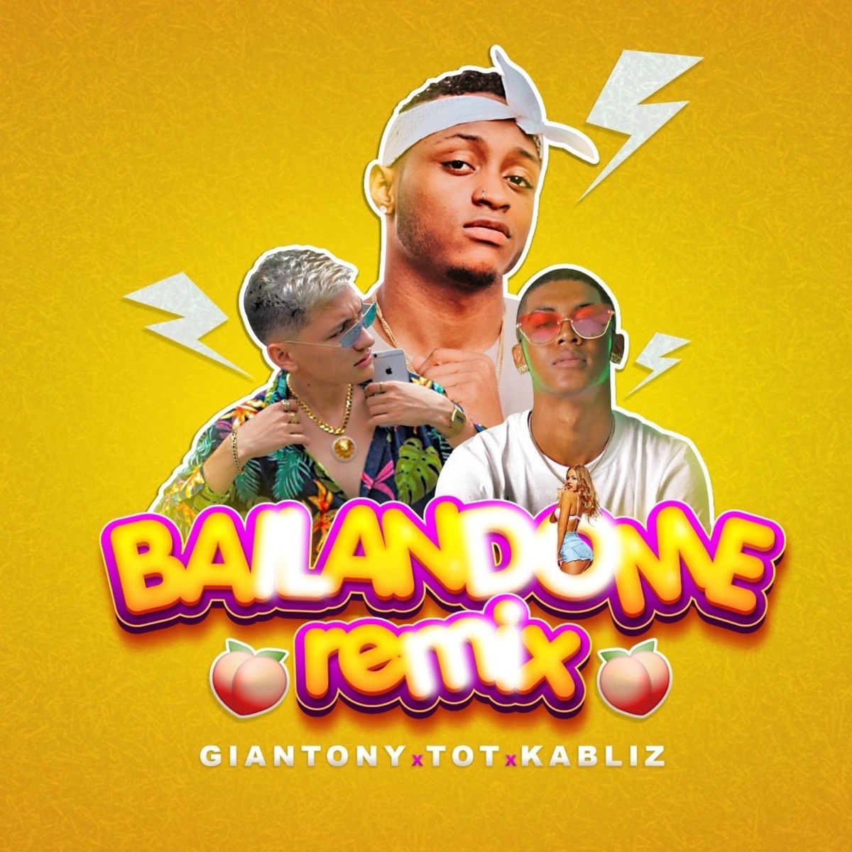 Bailandome (Remix) - Single by Giantony, T.O.T & Kabliz album cover