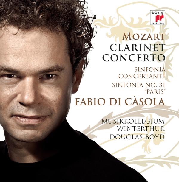 Mozart: Clarinet Concerto by Fabio Di Casola, Douglas Boyd & Musikkollegium Winterthur album cover