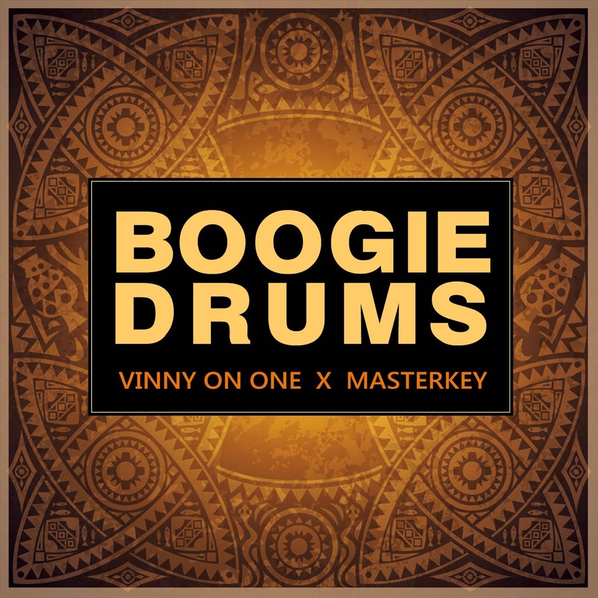 Boogie Drums - Single by Vinny on One & Masterkey album cover