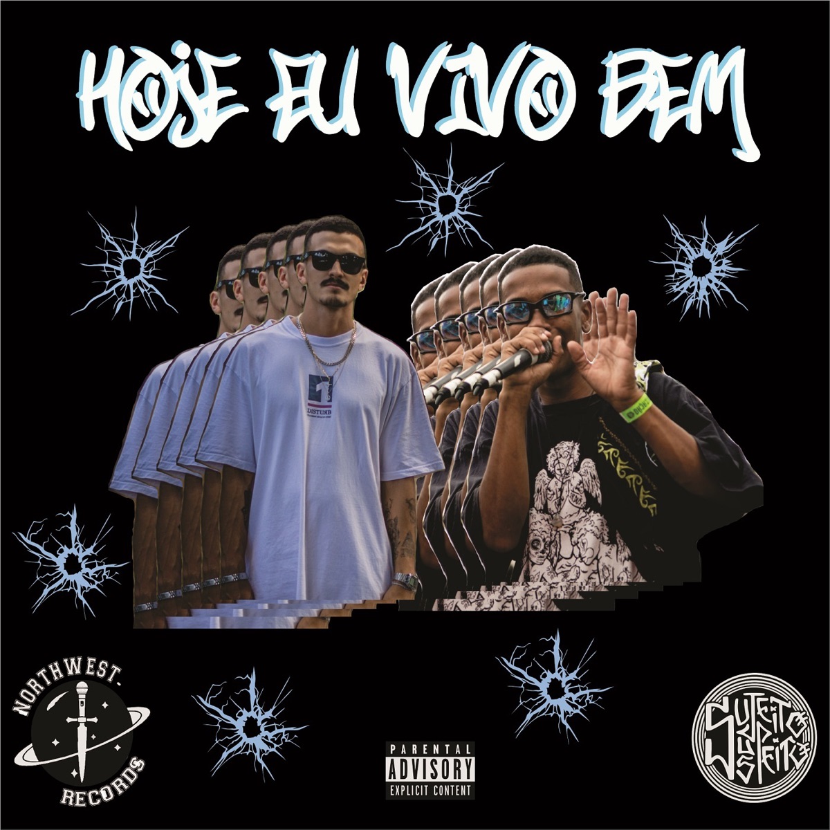 Hoje Eu Vivo Bem - Single by Sujeito Suspeito & GustBeatz album cover