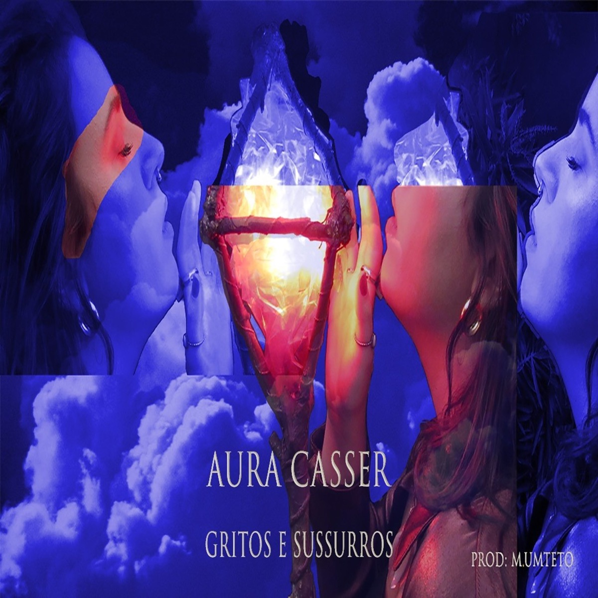 Gritos e Sussurros - Single by Aura Casser album cover