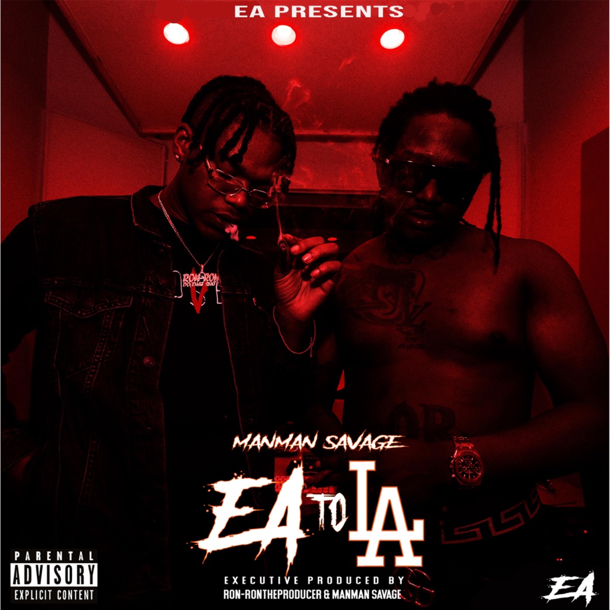 EA to LA by ManMan Savage album cover