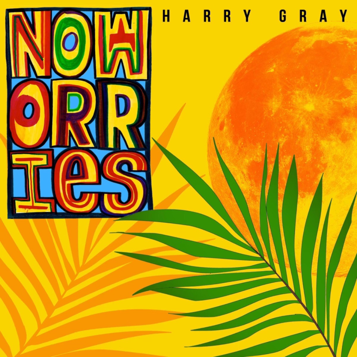 No Worries - Single by Harry Gray album cover