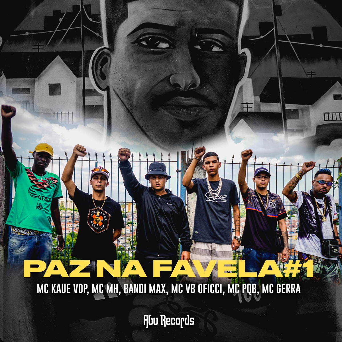 Paz na Favela - Single by Mc Kaue Vdp, Mc MH, MC Pqb, Mc Vb, Bandi Max & MC Gerra album cover