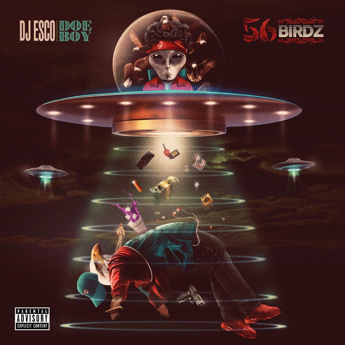 56 Birdz by DJ ESCO & Doe Boy album cover