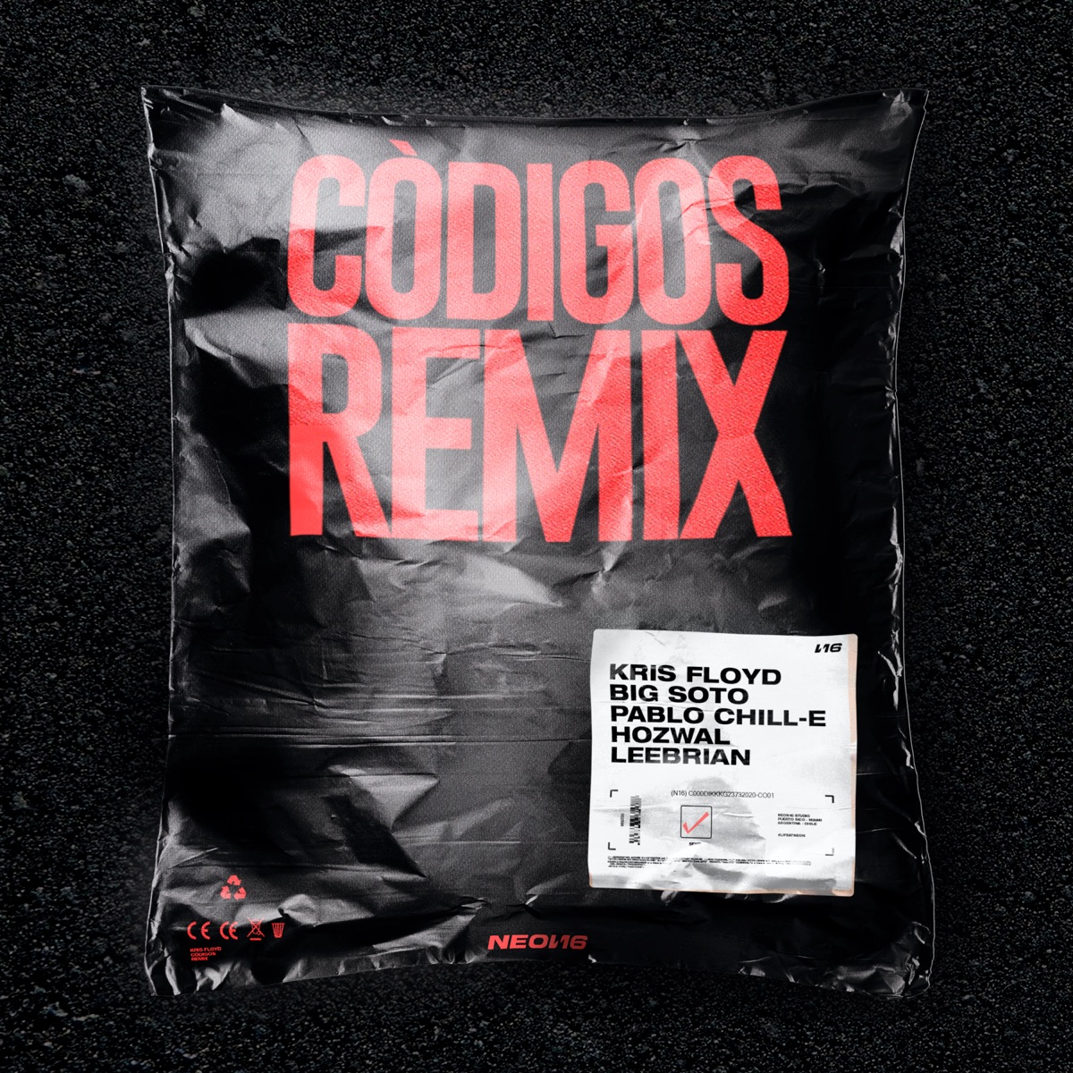 CÓDIGOS (Remix) [feat. Hozwal & Leebrian] - Single by Kris Floyd, Big Soto & Pablo Chill-E album cover