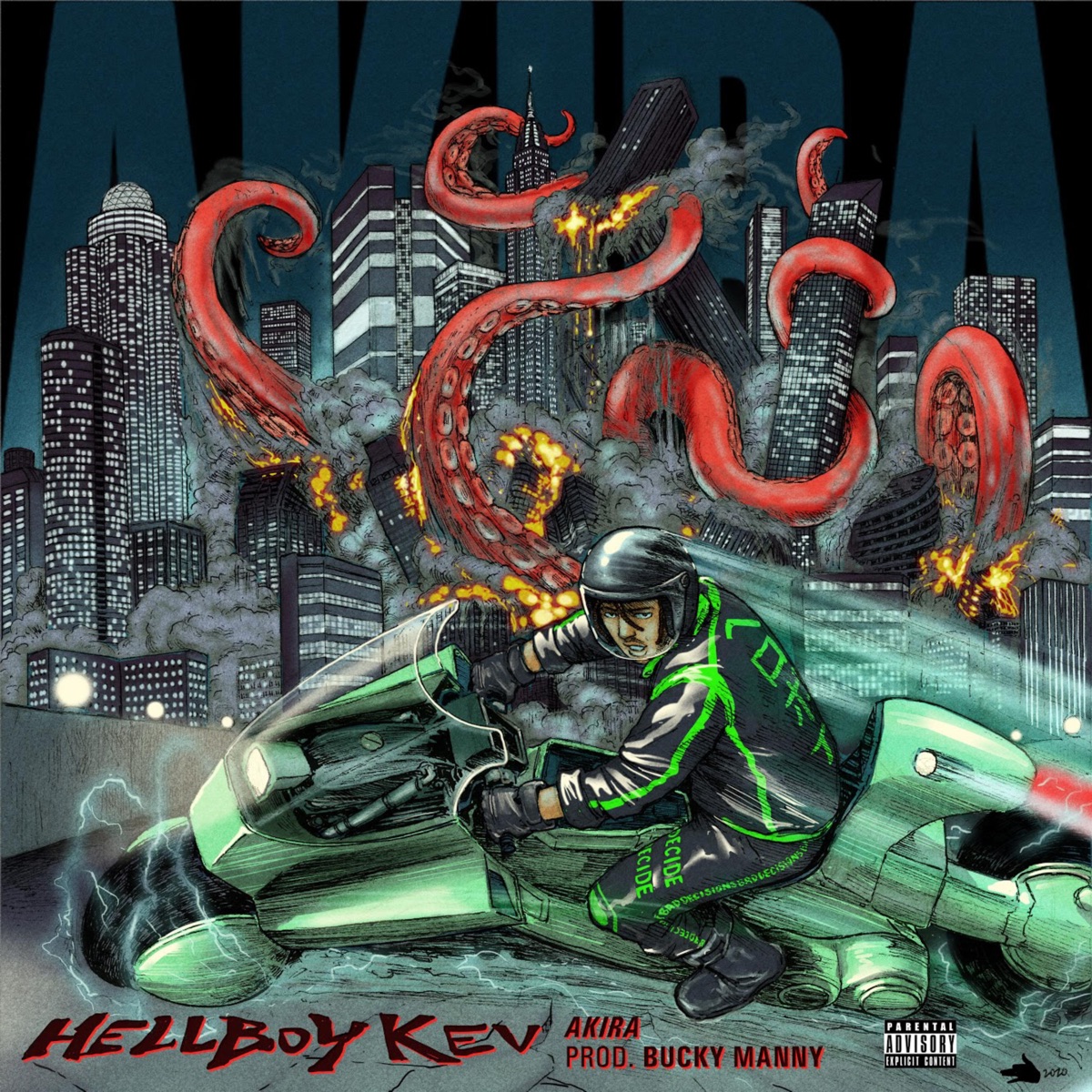 Akira - Single by HellBoyKEV album cover
