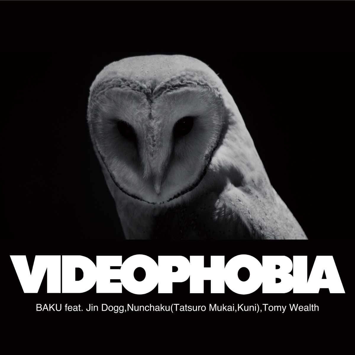 Videophobia (feat. Jin Dogg, Nunchaku, 向 達郎, Kuni & Tomy Wealth) - Single by BAKU album cover